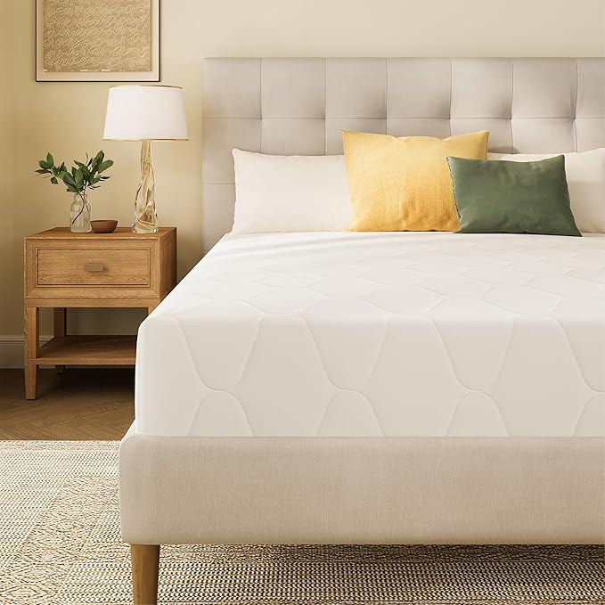 6 Inch Full Size Memory Foam Mattress in a Box for Kids, Relieve Pressure with Medium Firm Support, Fiberglass Free, CertiPUR-US Certified