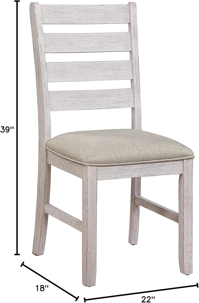 Lexicon Ameillia Dining Chair (Set of 2), White