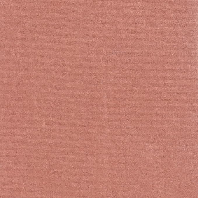 Spatial Order Modern Channel Tufted Velvet Ottoman | Spatial Order Home Décor | Ottoman for Living Room & Bedroom - Blush Pink