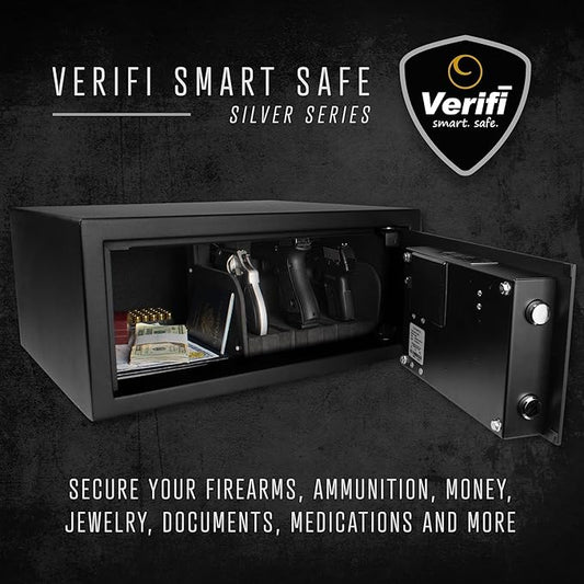 Verifi Smart Safe S5800 Biometric Safe with FBI Certified Fingerprint Sensor