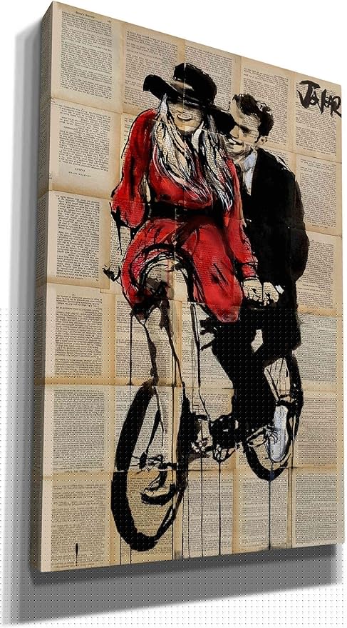 Epic Graffiti 'Days In Bliss' by Loui Jover, Canvas Wall Art, 12"x18"