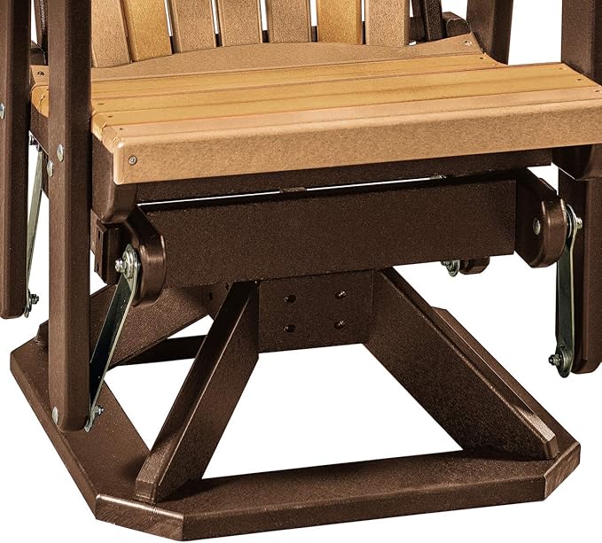 American Furniture Classics OS Home and Office 510CTB Swivel Glider, One Size, Cedar/Tudor Brown