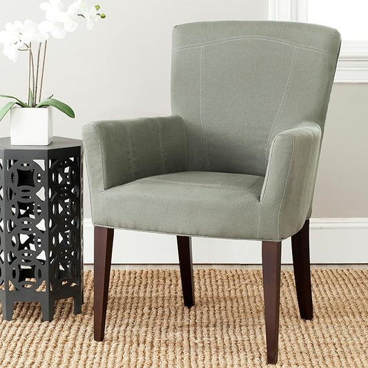 Safavieh Dale Arm Chair Accent Chairs (Granite)