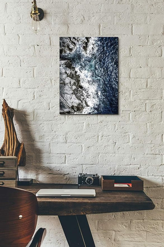 Cortesi Home 'Skagerrak Coastline' by Nicklas Gustafsson, Canvas Wall Art, 12"x16"