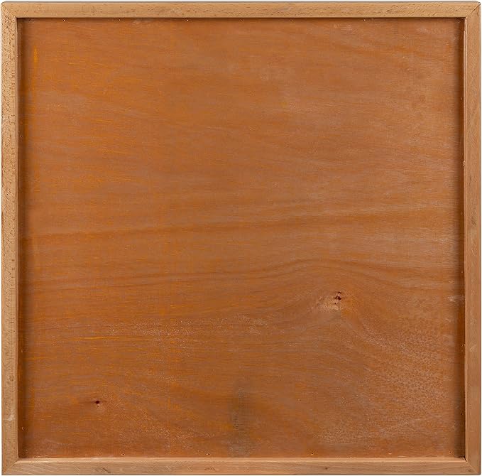 Flash Furniture Mayfair 24" Square Butcher Block Style UV Treated Commercial Grade Table Top