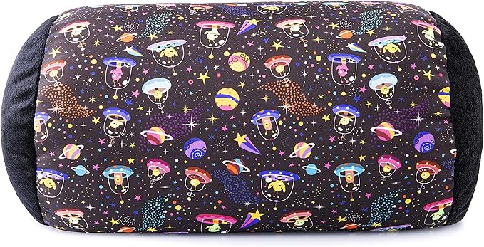 Deluxe Comfort MBR-WRLD-SPC Mooshi Squish Microbead Bed Pillow, Pattern, Space