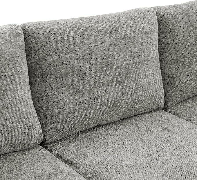 ERYE U Shaped Pull Out Sleeper Sectional Sofa Bed Modern Corner Convertible Sleeper Couch with Left Facing Storage Chaise, Cupholders, Charging Ports and Armrests Storage