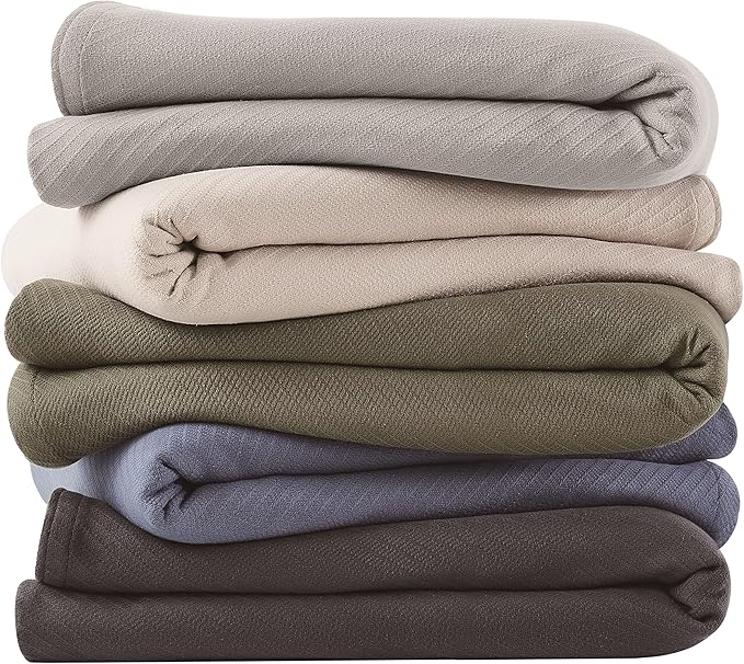 Frye Cotton Woven Grey Twin/Twin XL Blanket
