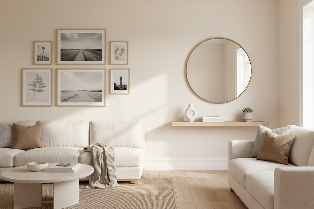 modern living room wall decor