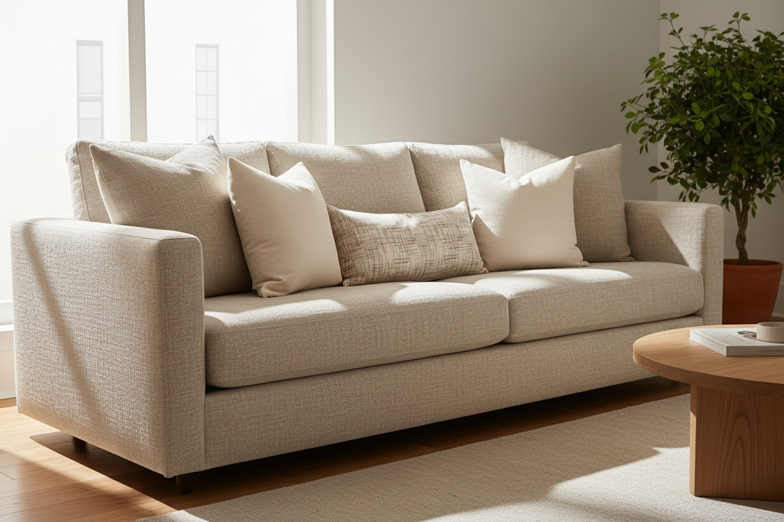 How to style throw pillows without overdoing it