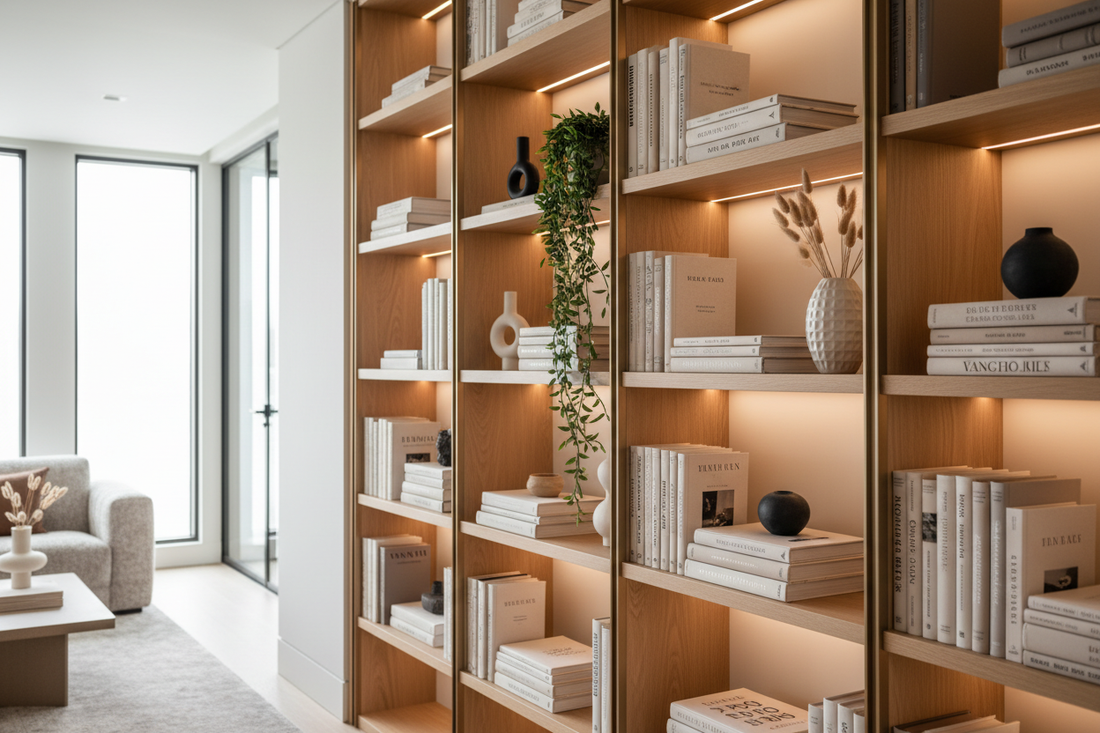 How to style a bookshelf like an interior designer