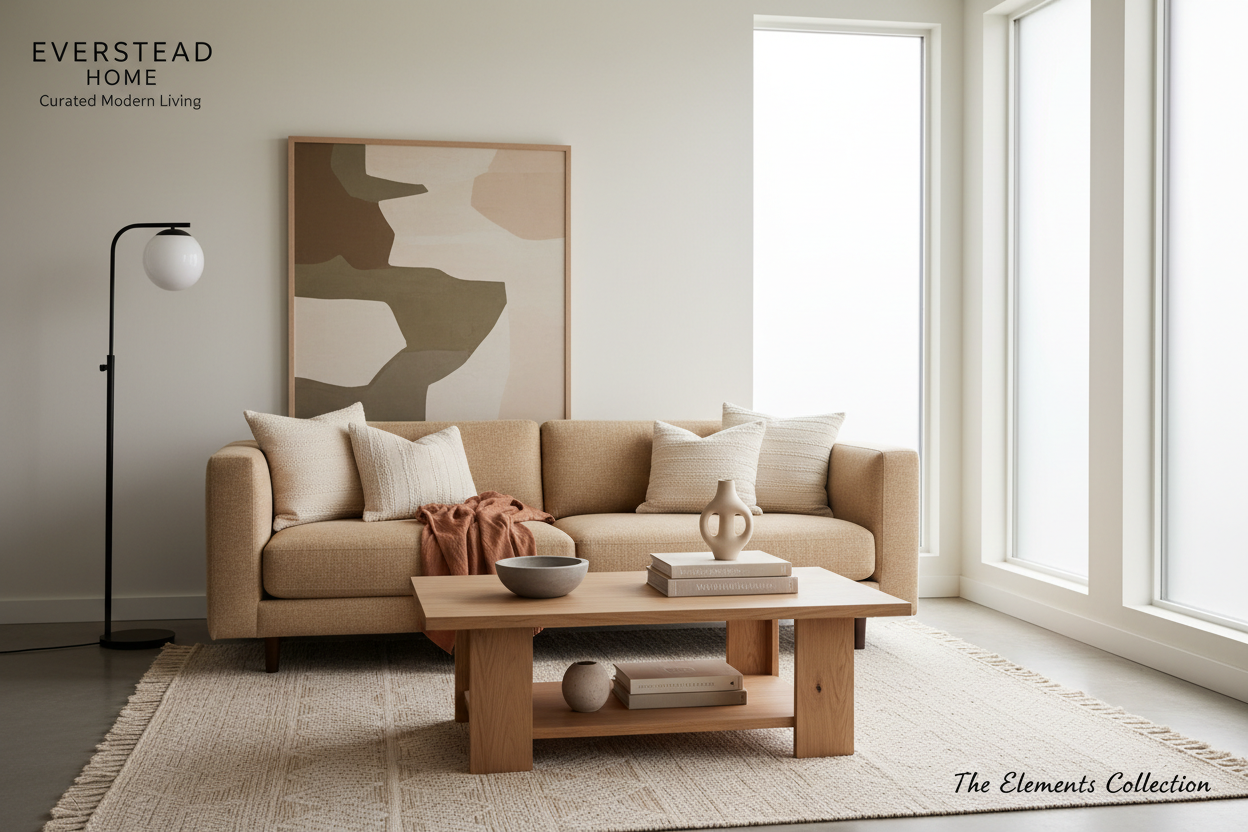 Curated featured home furniture and modern decor collection at Everstead Home