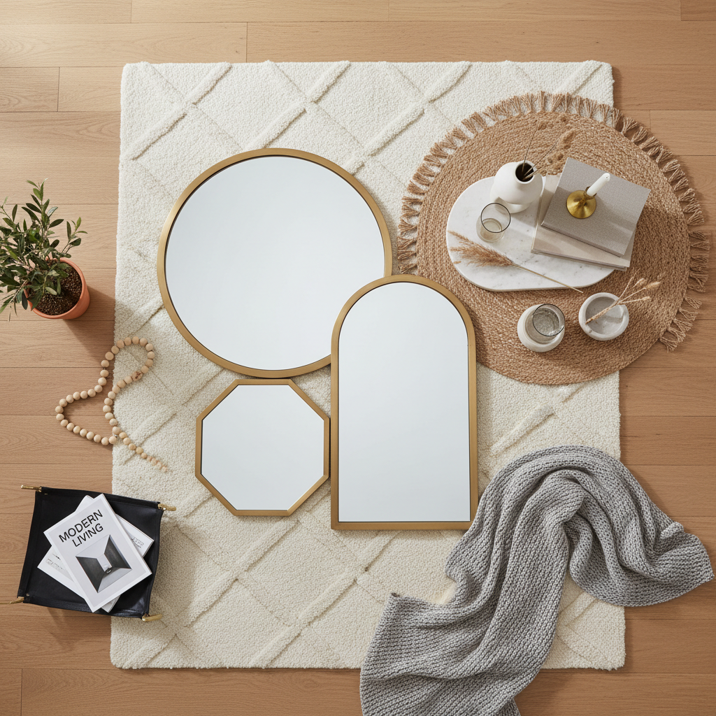 Home decor essentials - rugs, mirrors, wall art & curtains | Everstead Home