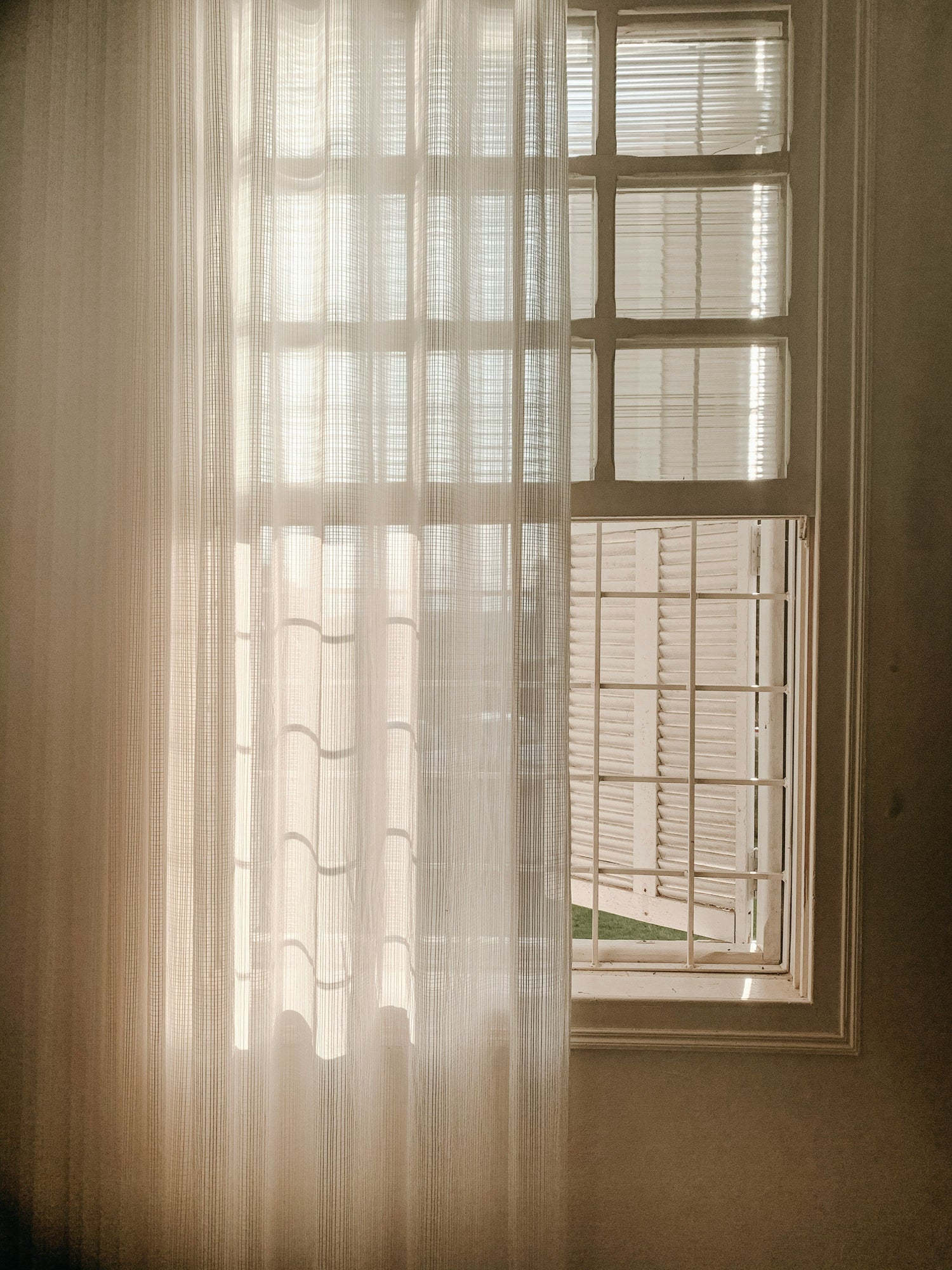 Flowing curtains and window treatments for a polished look