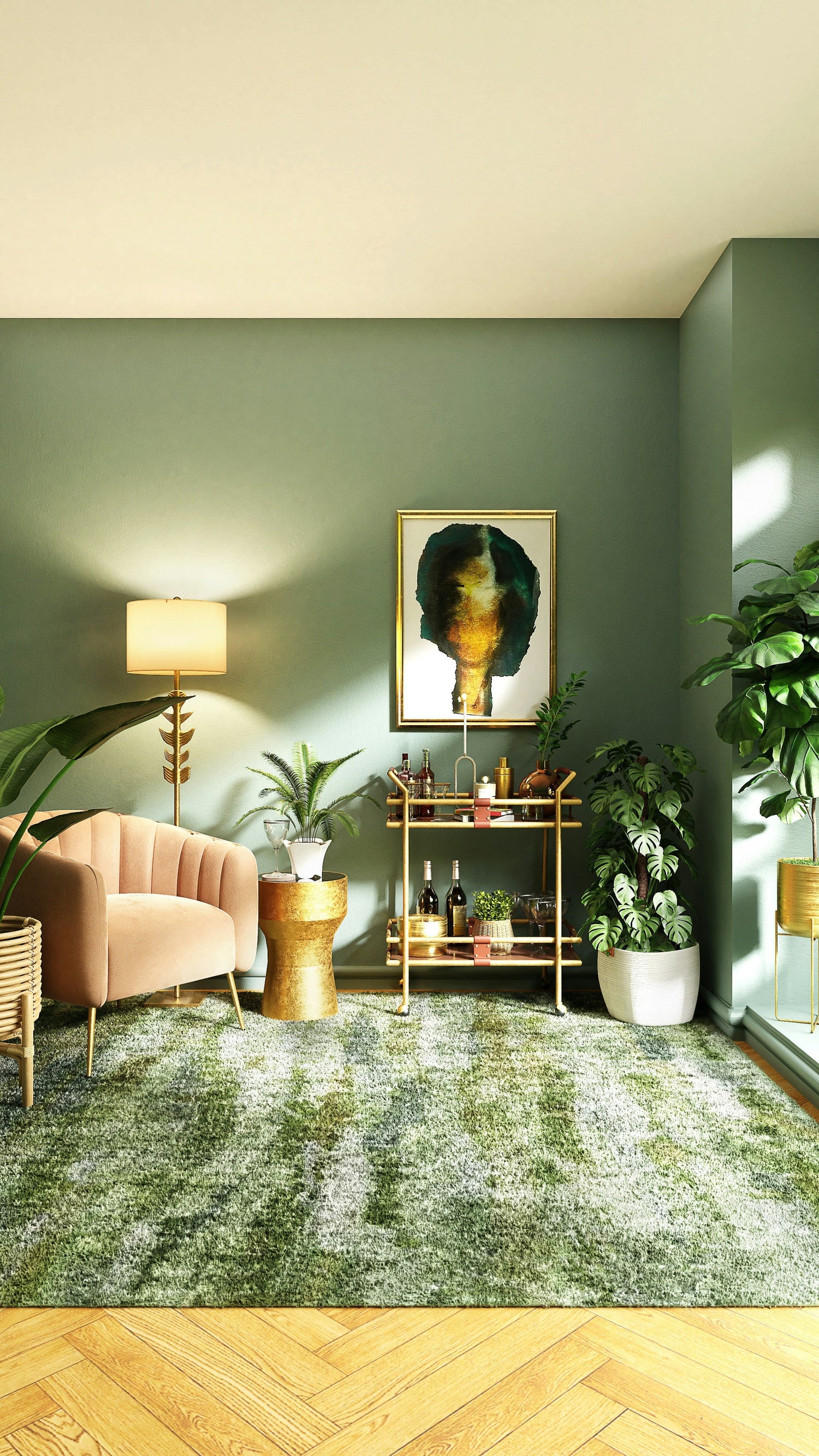 Plush rugs adding warmth and texture to living spaces