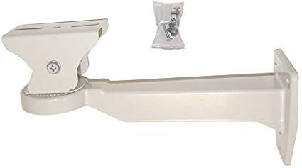 2 in One Aluminum Housing CCTV Security Surveillance Outdoor Camera Box Weatherproof Heavy Duty + Wall Mount Adjustable Mount Bracket Kit for CCTV Surveillance Cameras System