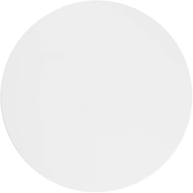 Modway Lippa 28" Round Wood Bar Table, White Top, Black Base
