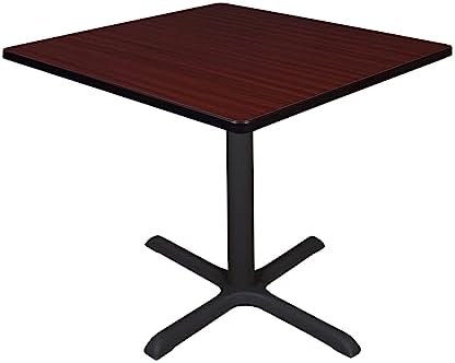 Cain 42" Square Breakroom Table- Mahogany