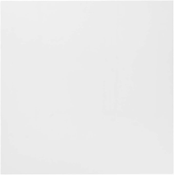 Modway Lippa 28" Mid-Century Modern Bar Table with Square Top and Pedestal Base in White