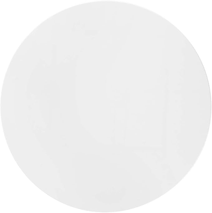 Modway Lippa 36" Mid-Century Modern Dining Table with Round Top in Gold White