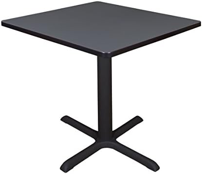 Cain 30" Square Breakroom Table- Grey