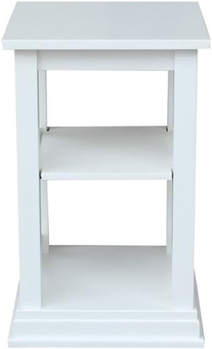 IC INTERNATIONAL CONCEPTS Hampton Accent Table with Shelves