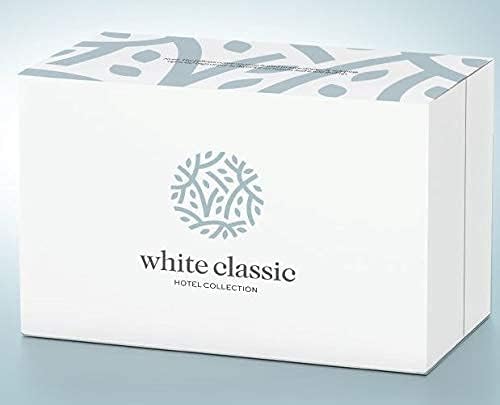 White Classic Bed Pillows for Sleeping 2 Pack, King Size Pillow Side Sleeper Set, Down Alternative Luxury Hotel Soft Pillow 20x36 Inches