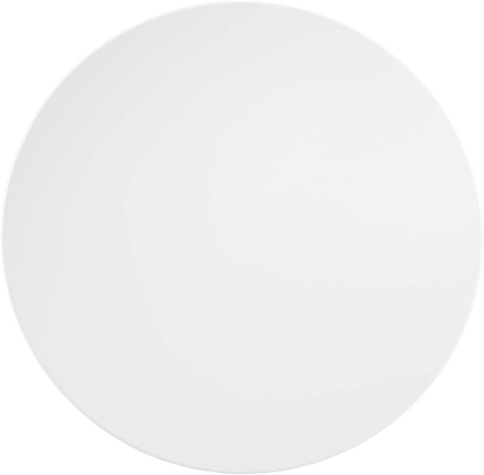 Modway Lippa Round 20" Mid-Century Modern Side Table in White White