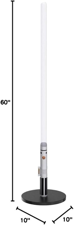 Star Wars Luke Skywalker Lightsaber Floor Lamp | Mood Light | 5-Feet Tall