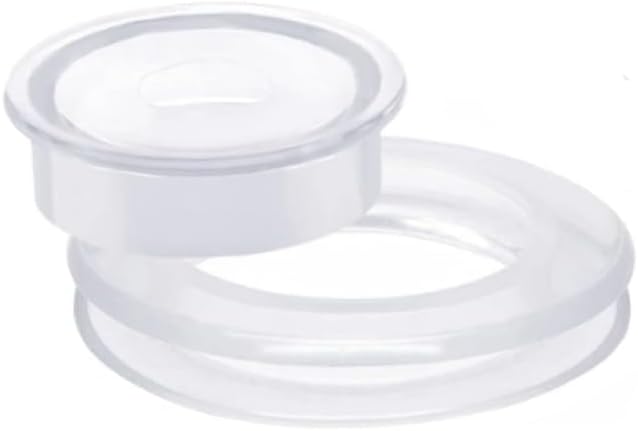 2Pcs Clear Standard Size Silicone Umbrella Hole Ring Plug and Cap Set for Glass Outdoors Patio Table Deck Yard 2 Inch Patio Table Umbrella Hole Ring and Cap Set Clear Patio Table Umbrellas and Shade