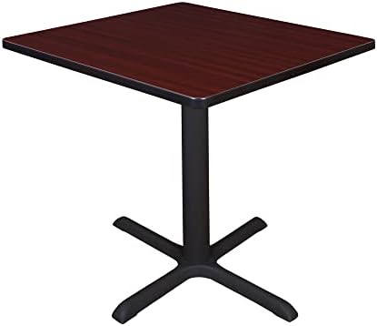 Cain 30" Square Breakroom Table- Mahogany