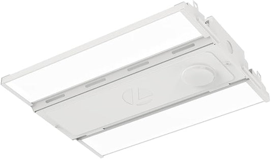 Lithonia Lighting Compact Pro LED High Bay Light, Ceiling Lighting Fixture, Adjustable 12000/15000/18000 Lumens, Selectable 4000K/5000K, MVOLT 120-277V (CPHB ALO13 MVOLT SWW9 80CRI DWH)