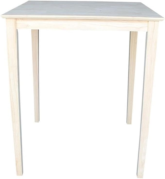 IC INTERNATIONAL CONCEPTS Solid Wood Top Table