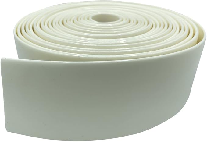 LukLoy 50ft Long Vinyl Straps for Patio Chairs Repair 2" Wide Patio Furniture Replacement Straps, White
