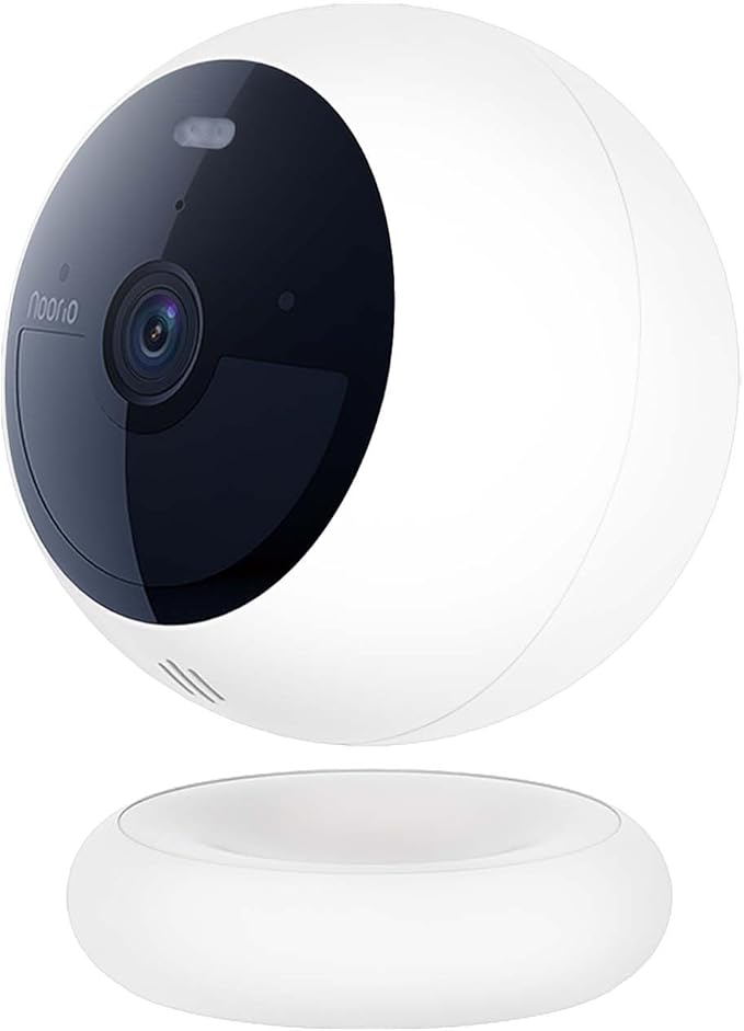 Noorio Security Camera Wireless Outdoor, Magnetic Cameras for Home Security 1080P, Battery Powered WiFi Indoor Camera, AI Motion Detection, Color Night Vision, 2-Way Talk, B200
