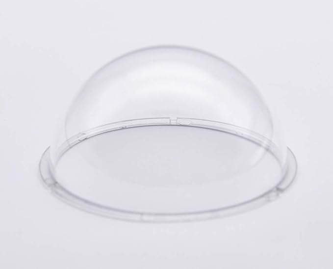 JMX Acrylic/PC CCTV Replacement Clear Camera Dome Cover Security Camera Housing Skylight Window (2.9 Inches, Transparent)