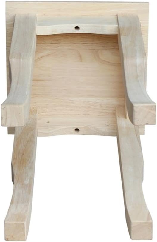 International Concepts 21" High Unfinished Tea Table