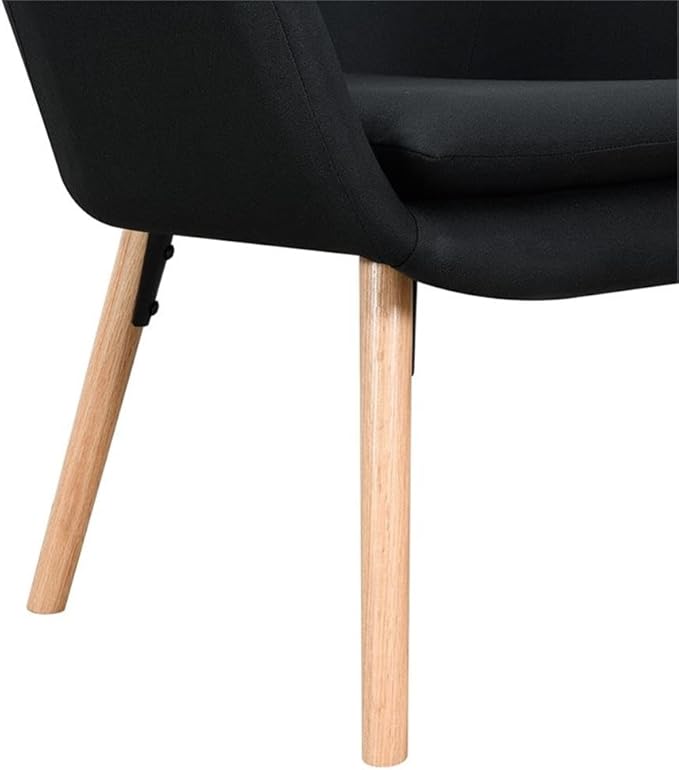 Convenience Concepts Take a Seat Charlotte Accent Chair, Black