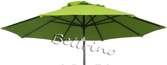 BELLRINO DECOR Replacement SAGE GREEN " STRONG & THICK " Umbrella Canopy for 9ft 6 Ribs SAGE GREEN (Canopy Only)