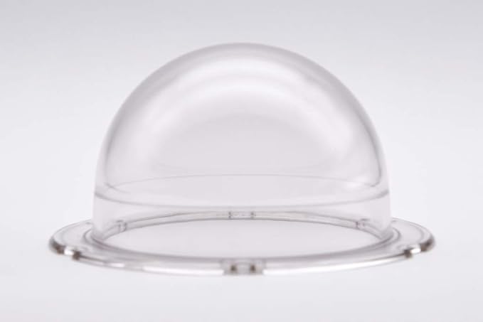 JMX Acrylic/PC CCTV Replacement Clear Camera Dome Cover Security Camera Housing Pet Dog Fence Window Skylight Window (3.5 Inches, Transparent)