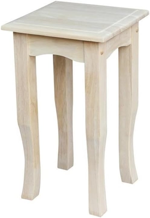 International Concepts 21" High Unfinished Tea Table