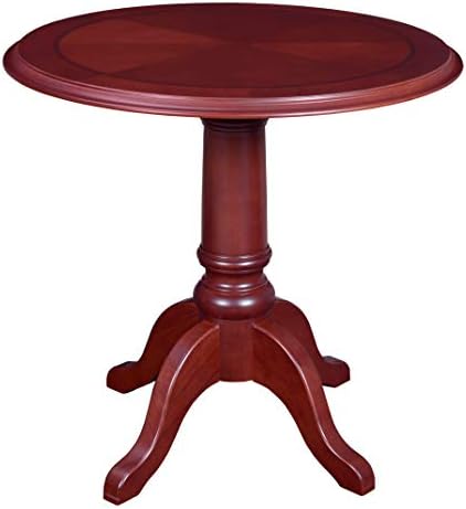 Regency Prestige 30 in. Round Queen Anne Dining Table- Mahogany