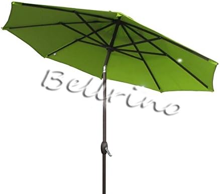 BELLRINO DECOR Replacement SAGE GREEN " STRONG & THICK " Umbrella Canopy for 9ft 6 Ribs SAGE GREEN (Canopy Only)