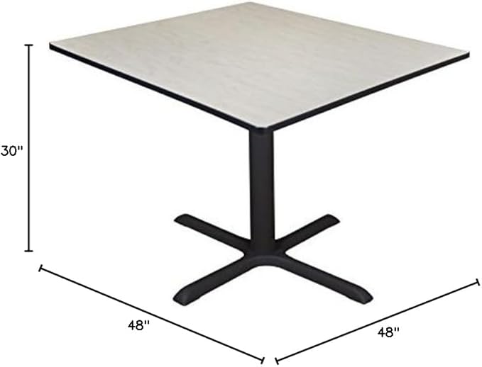 Cain 48" Square Breakroom Table- Maple