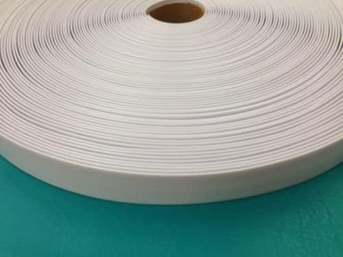 1.5" Vinyl Straps for Patio Chairs Repair Kit Lounge Patio Chair Repair Strapping Outdoor Patio Furniture Repair 20' Matte Finish (White) + 20 Rivets!