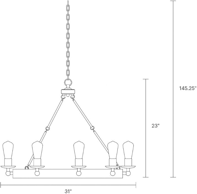 Sea Gull Lighting 3110209-846 Ravenwood Manor Nine-Light Chandelier Hanging Modern Fixture, Stardust Finish