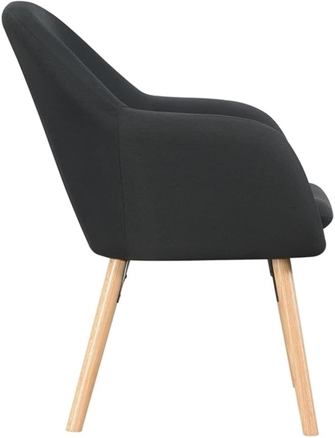 Convenience Concepts Take a Seat Charlotte Accent Chair, Black