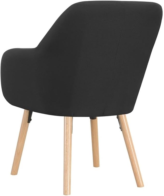 Convenience Concepts Take a Seat Charlotte Accent Chair, Black
