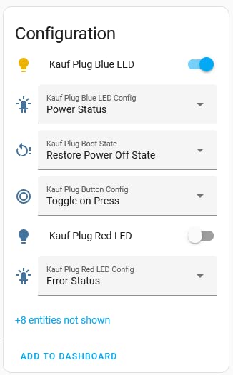 KAUF Power Monitoring Smart Plug with ESPHome, Compatible with Tasmota, Made for Home Assistant