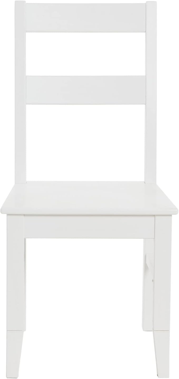Creative Co-Op Pleasantville Wood Dining Chairs, Set of 2